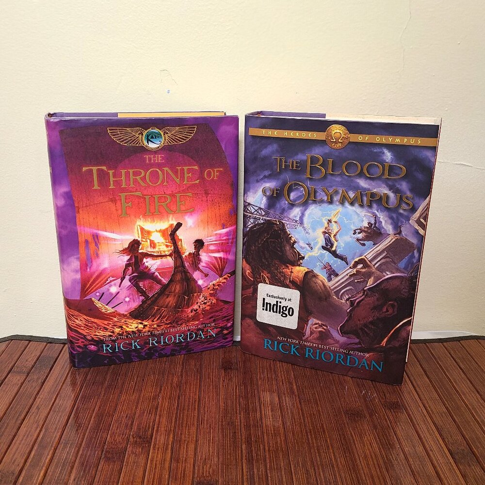 Rick Riordan Fantasy Books -Hardcover